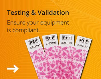 Testing and validation. Ensure your equipment is compliant.