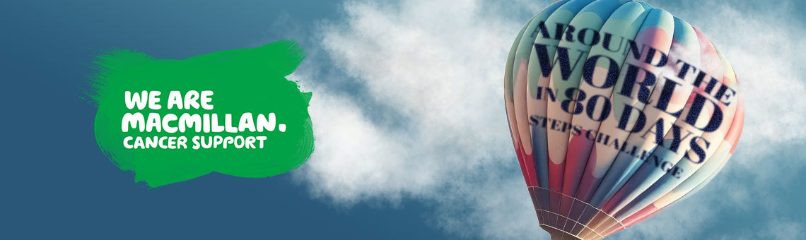 Around the world in 80 days for Macmillan Cancer Support