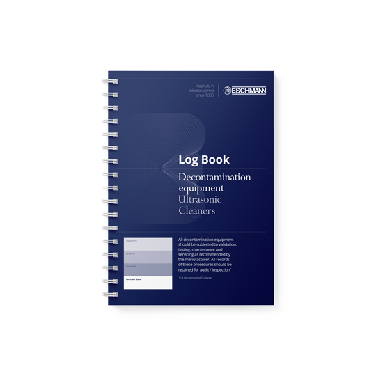 Log Book for Ultrasonic Cleaners