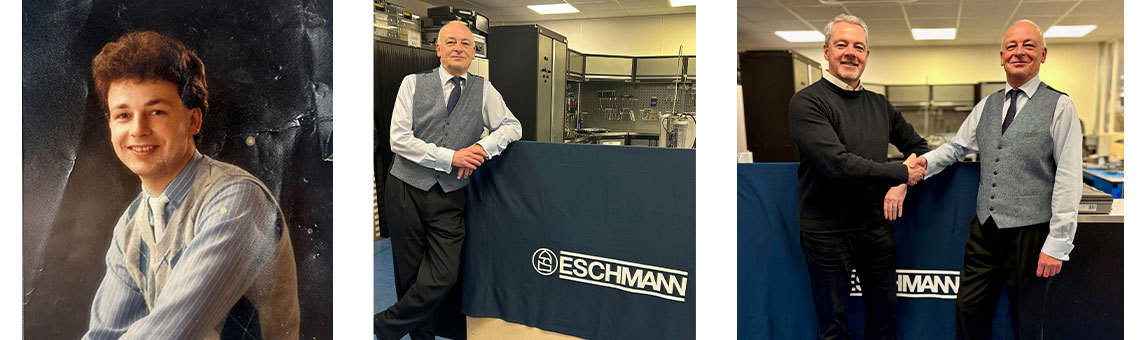 Eschmann wishes Kevin Banfield a very happy retirement