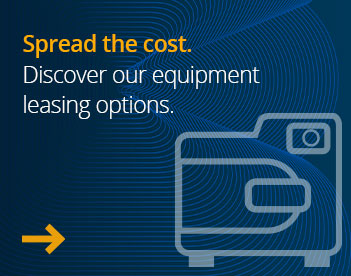 Spread the cost. Discover our equipment leasing options