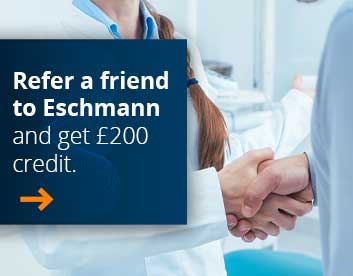 Refer a friend to Eschmann and get £200 credit