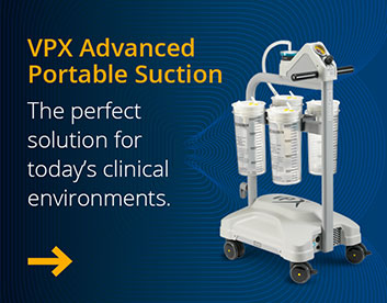 VPX advanced portable suction. The perfect solution for today's veterinary practices