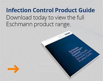 Infection control product guide. Download to view the full Eschmann product Range.