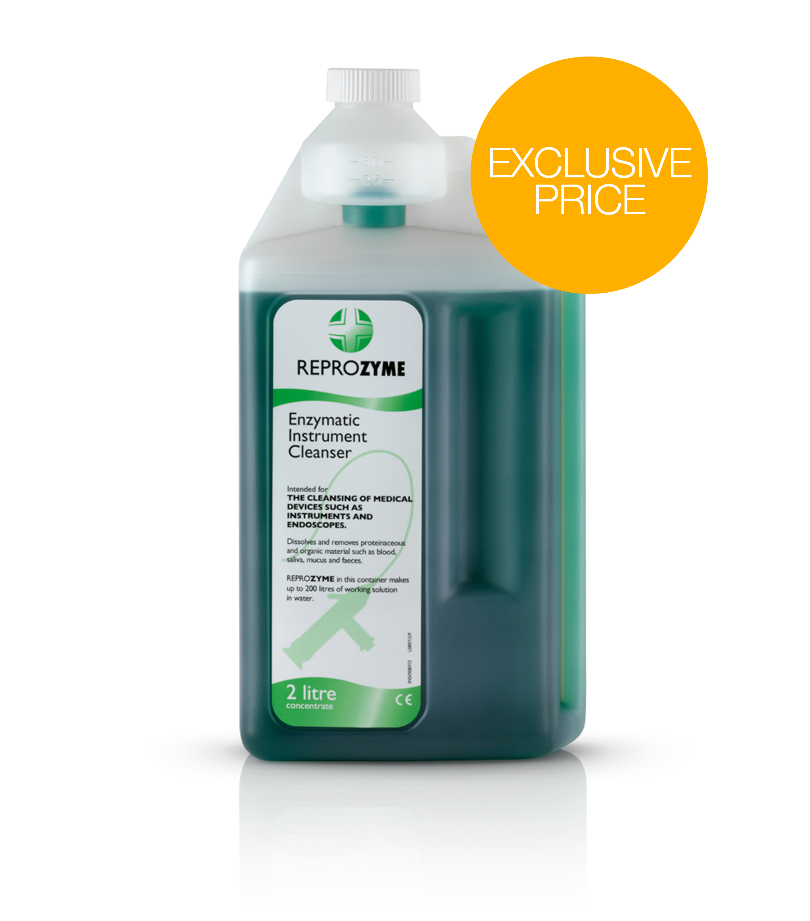 Reprozyme CE Enzymatic Instrument Cleaner 2L